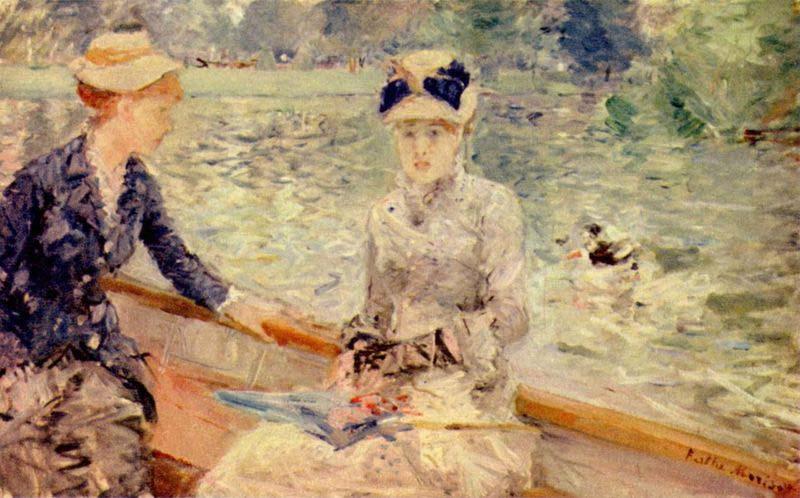 Berthe Morisot Summer Day National Gallery oil painting image